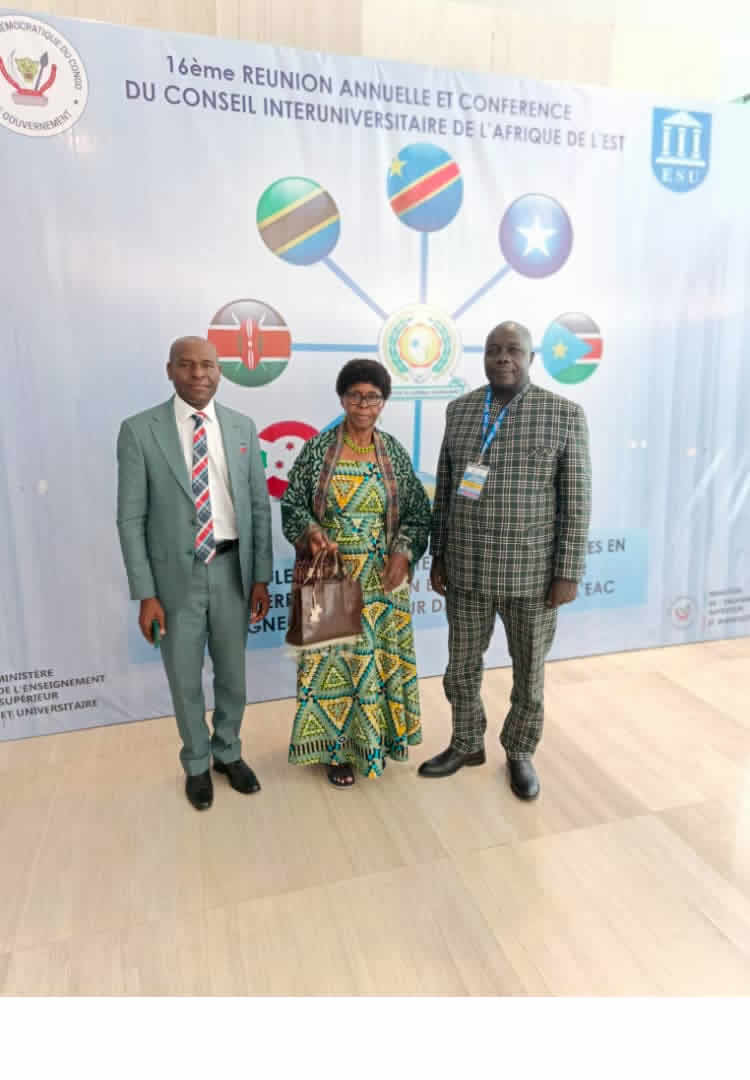 Muni Champions Regional Integration and Innovation at 16th IUCEA Conference in DRC